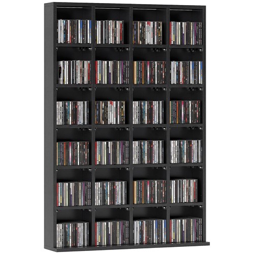 Homcom dvd media storage - homcom,