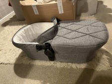 iCandy Orange 3 Light Grey Slate Marl  Carrycot 🩶