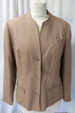 Joules 'The Best Of London' Ladies Linen Caramel Jacket Long Sleeve Button Up