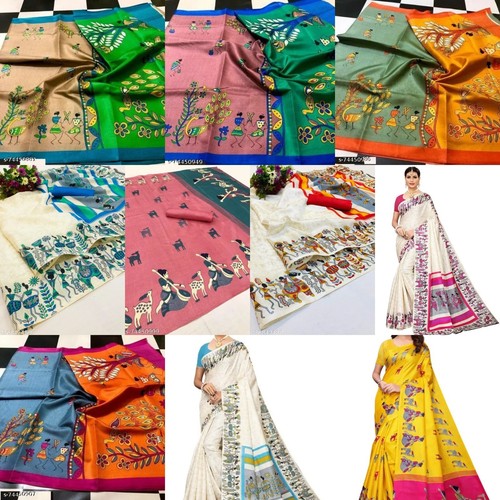 Women khadi silk saree - khadi,