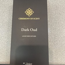 Deluxe Ceremony of Scent Diffuser Dark Oud 100ml Luxury Reed Beautiful Perfume