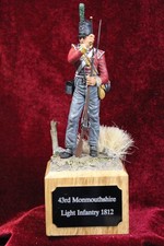 Pro-Painted Figure, 90 mm scale 43rd Monmouth Regiment, 1812 Salamanca