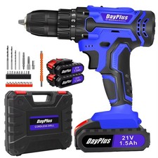 2 Battery Cordless Drill 21V