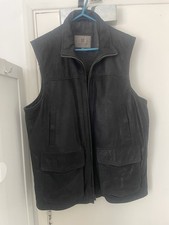 Men’s Leather Lakeland Gilet