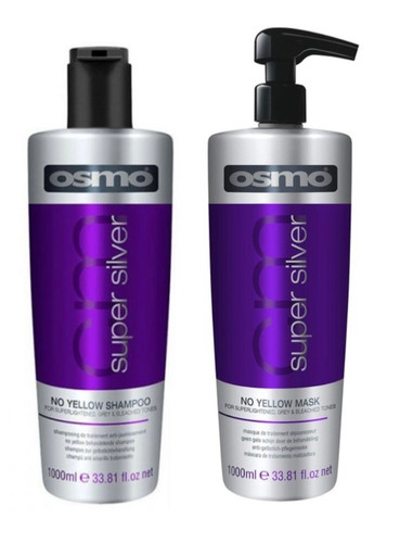Osmo super silver shampoo - super, and