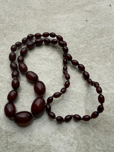 Vintage cherry amber - vintage, bakelite