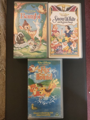Walt disney classics vhs - walt,