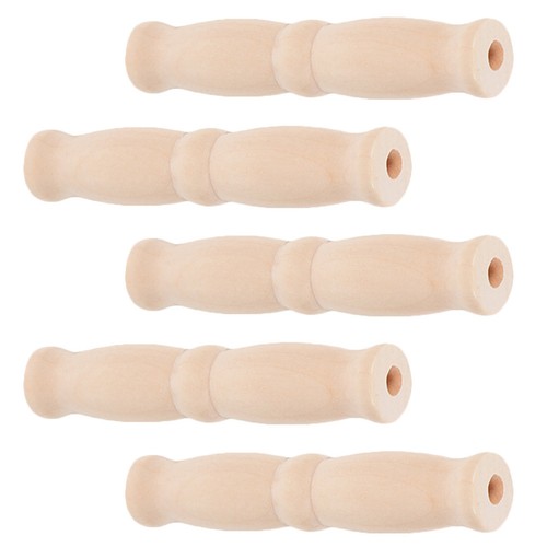 5pcs 9cm wooden handle bucket - 9cm,