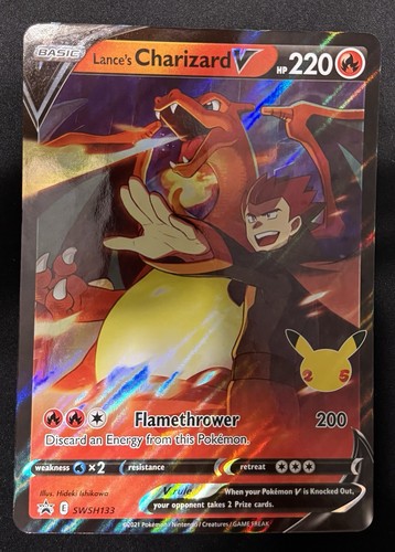 Pokemon lance charizard v - charizard,