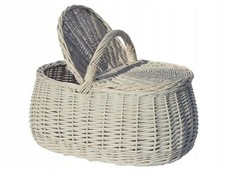 Wicker Picnic Basket Shopping