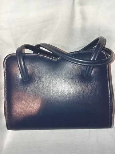 Vintage 1960s navy kelly box - 1960s,