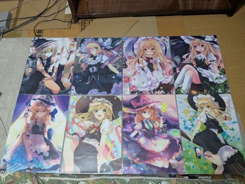 Touhou kirisame clear file - a4,