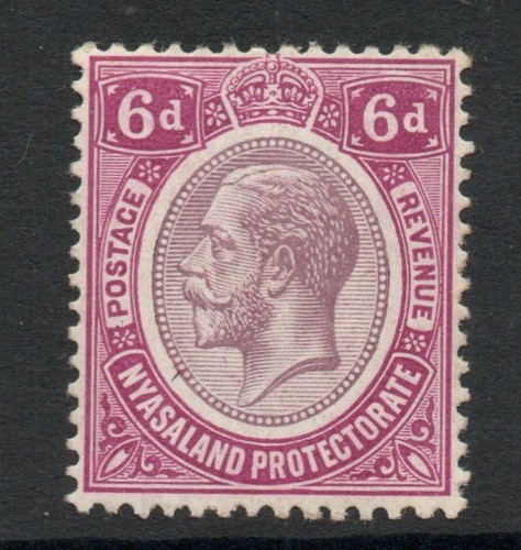 Nyasaland 1913 dull - nyasaland,