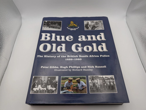 Blue and old gold - blue, gold: