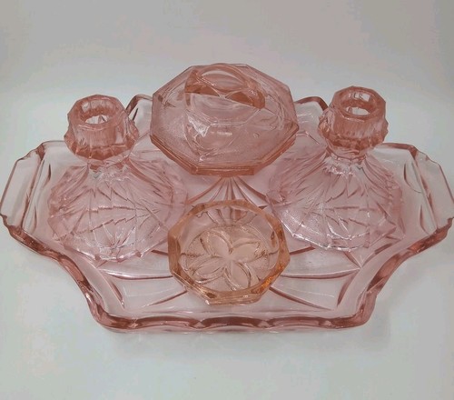 Sowerby pink glass vintage - pink,