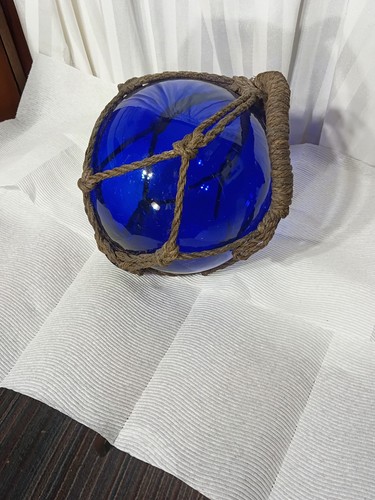 Antique rope wrapped cobalt - antique,