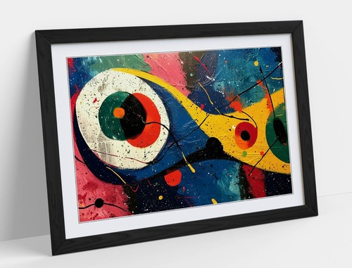 Multi colour abstract - multi, eye