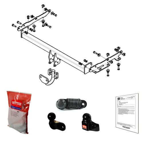 Witter towbar for nissan note - for,