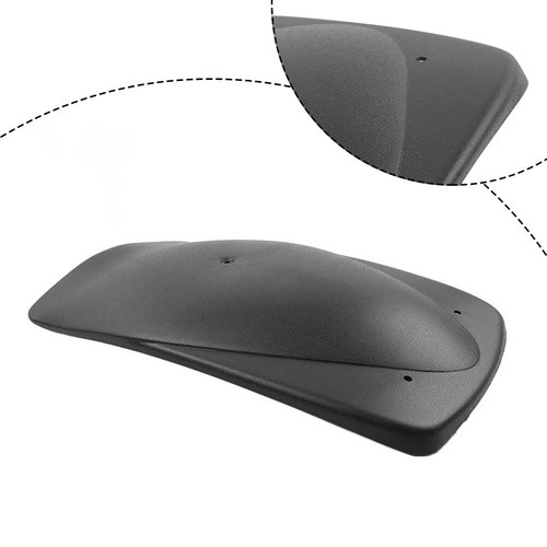 Black rear mud guard cover - cover, for