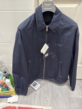 Prada Poplin Navy Cotton