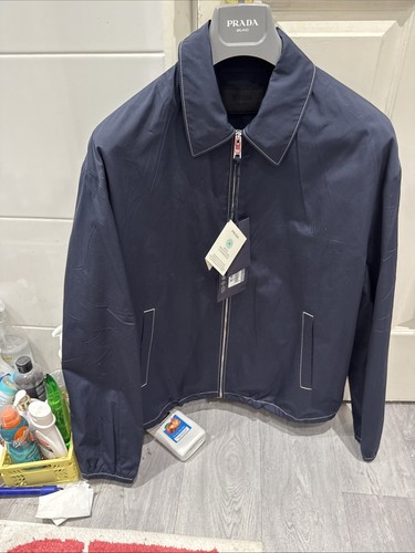 Prada poplin navy - poplin, cotton
