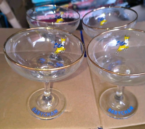Vintage babysham glasses - babysham,