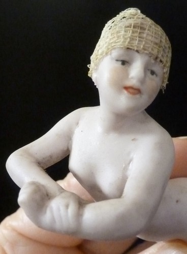Antique german porcelain nude - antique,