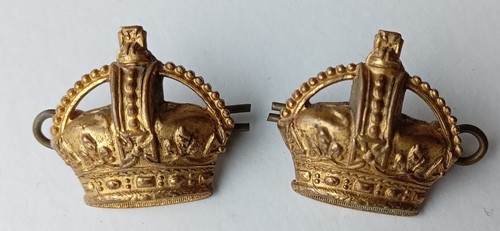 Matching pair officers gilt - of,