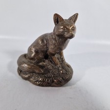 Vintage 4" Fox Sitting