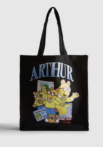 Black arthur canvas bag 90s - canvas,