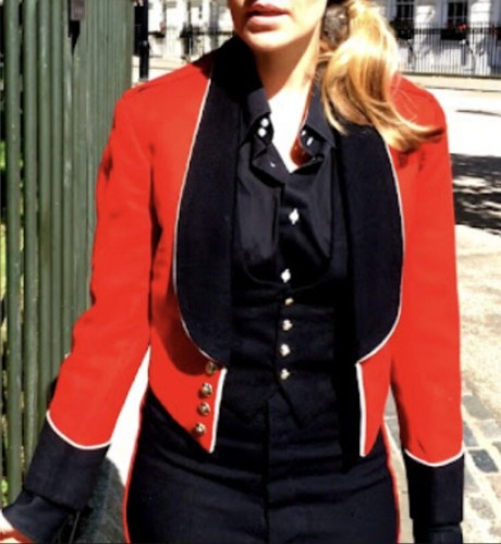 Unisex army officer mess dress