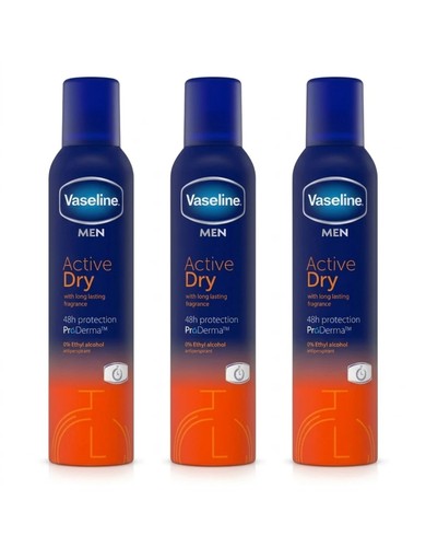 Vaseline men active dry - 3, x