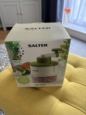 Salter Spiralizer Food Fruit Veg Peeler Slicer Grater