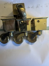 Brass Castors Set of 4 Large
