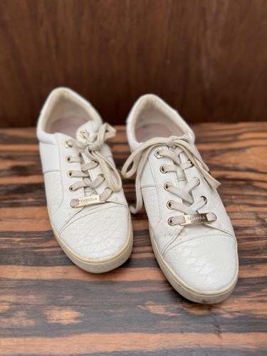 Carvela kurt geiger white croc - white,