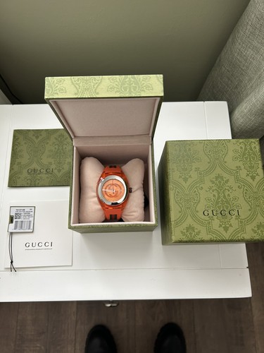 Gucci sync xxl quartz - quartz, orange