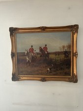 Gilt Oil on Canvas by D Long