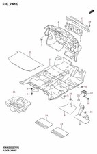 Suzuki Genuine Base Floor