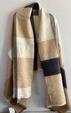 ZARA Cream Tan Beige Grey