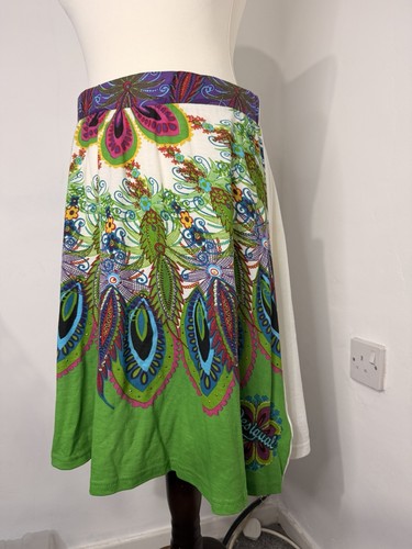 Desigual colourful boho midi