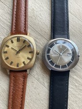 Vintage Timex Dynamic  & Sekonda Men’s Manual Wind Watches