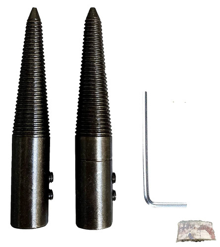 Tapered spindle threaded - tapered,