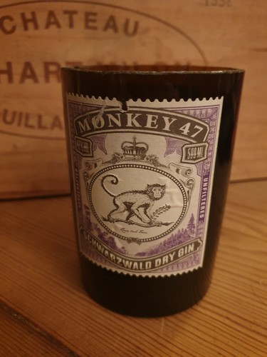 Monkey gin bottle pot vase - monkey, 47