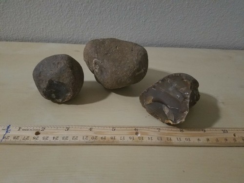 Flint chert stone - flint,