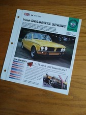 Triumph DOLOMITE SPRINT IMP