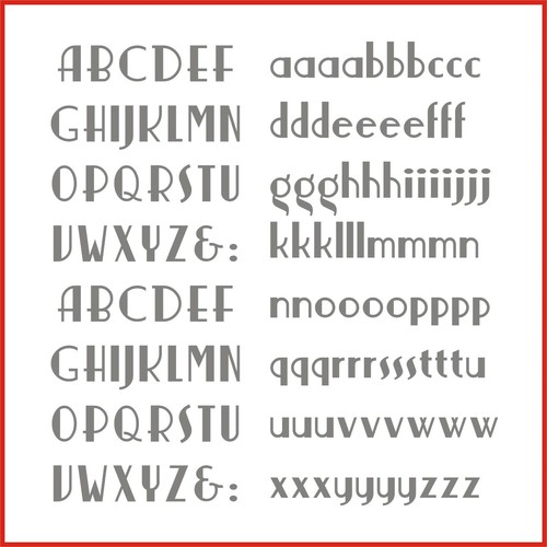 Sticky back vinyl letters - vinyl, art