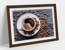 COFFEE BEANS AND CUP CAFE