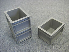 5 New Plastic Storage Crates