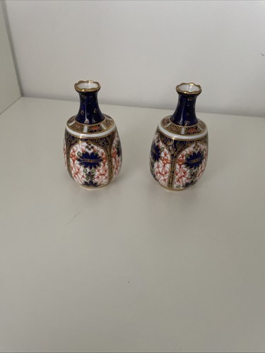 Pair royal crown derby - crown, old