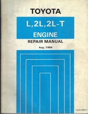 TOYOTA LAND CRUISER,HILUX,HIACE L,2L,2L-T 2.2,2.4 DIESEL ENGINE WORKSHOP MANUAL